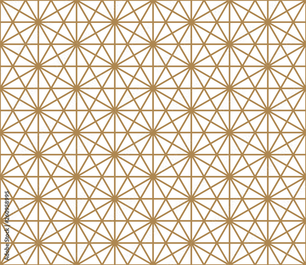 Seamless pattern based on Kumiko pattern Seamless pattern based on Kumiko pattern