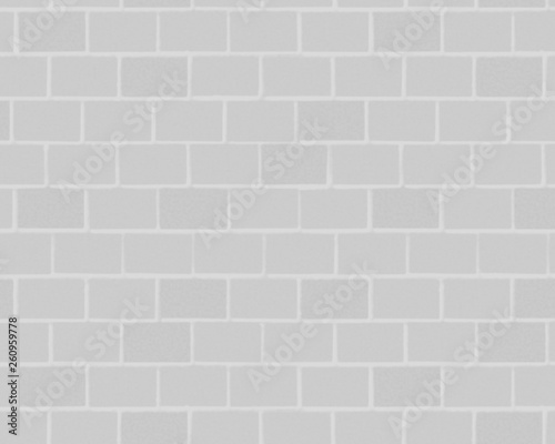 White brick wall, 3D illustration – illustration 