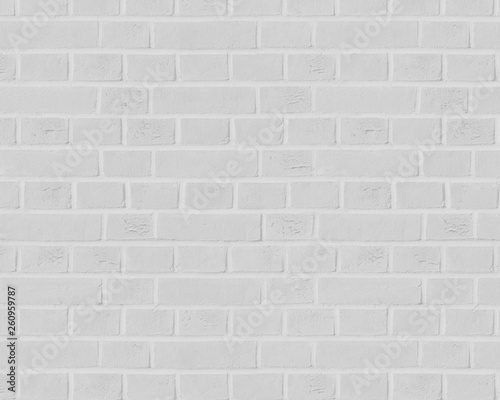 White brick wall, 3D illustration – illustration 
