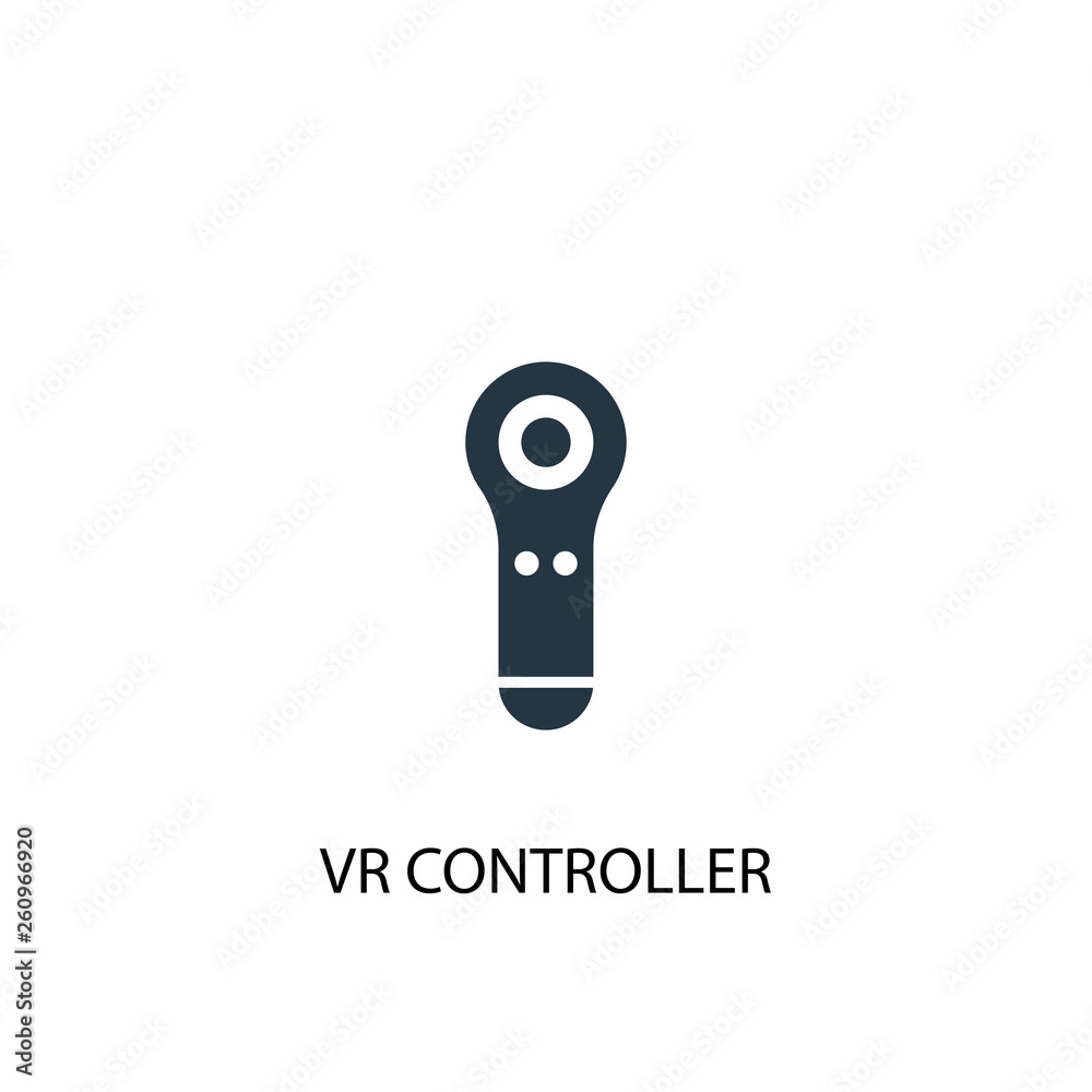 VR controller icon. Simple element illustration. VR controller concept  symbol design. Can be used for web and mobile. Stock Vector | Adobe Stock