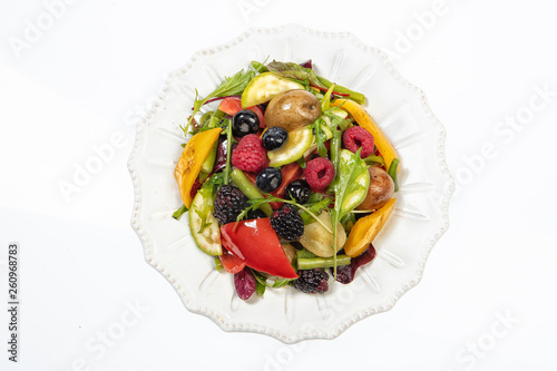 Plate With Salad