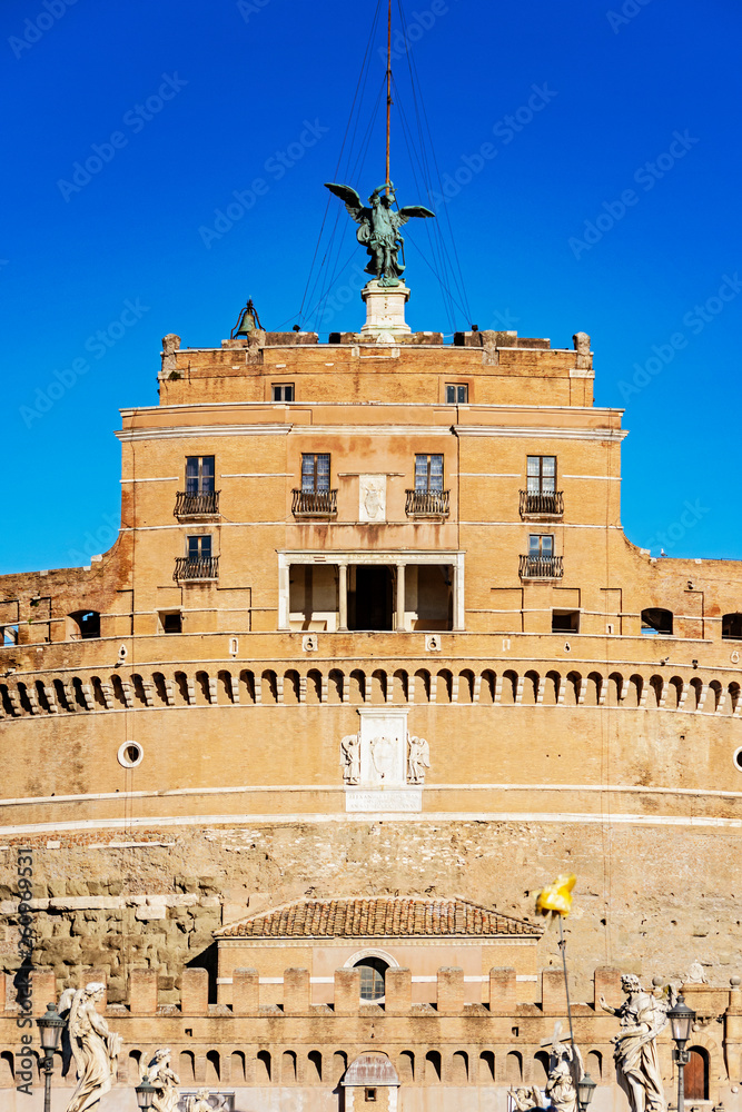 Castle of Saint Angel in Rome
