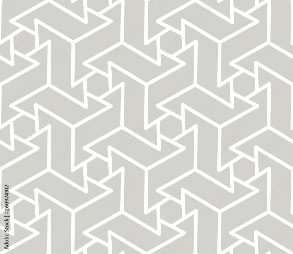 Abstract simple geometric vector seamless pattern with white line texture on grey background. Light gray modern wallpaper, bright tile backdrop, monochrome graphic element Abstract simple geometric vector seamless pattern with white line texture on grey background. Light gray modern wallpaper, bright tile backdrop, monochrome graphic element