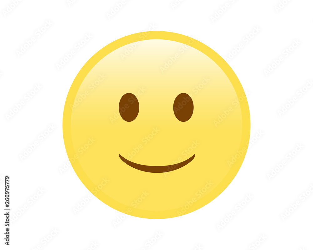 Vector yellow delightful smiley dazzler face icon Vector yellow delightful smiley dazzler face icon
