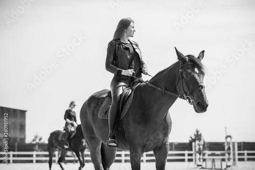 Horse riding and equestrian training © T.Den_Team
