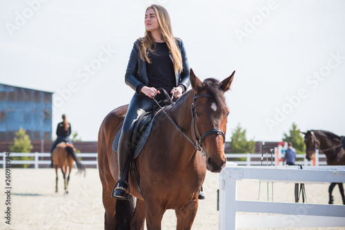 Horse riding and equestrian training