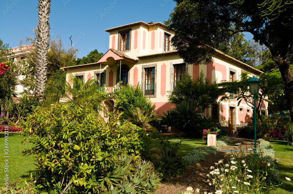 Fototapeta premium Botanischer Garten Quinta Splendida auf Madeira