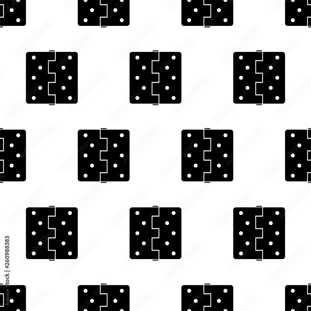 Door Hinge Icon Seamless Pattern, Door Hinge Connects Door With Door Frame Door Hinge Icon Seamless Pattern, Door Hinge Connects Door With Door Frame