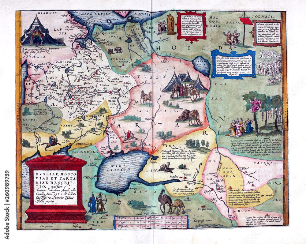 Naklejka premium Mapa grawerowania Ald
