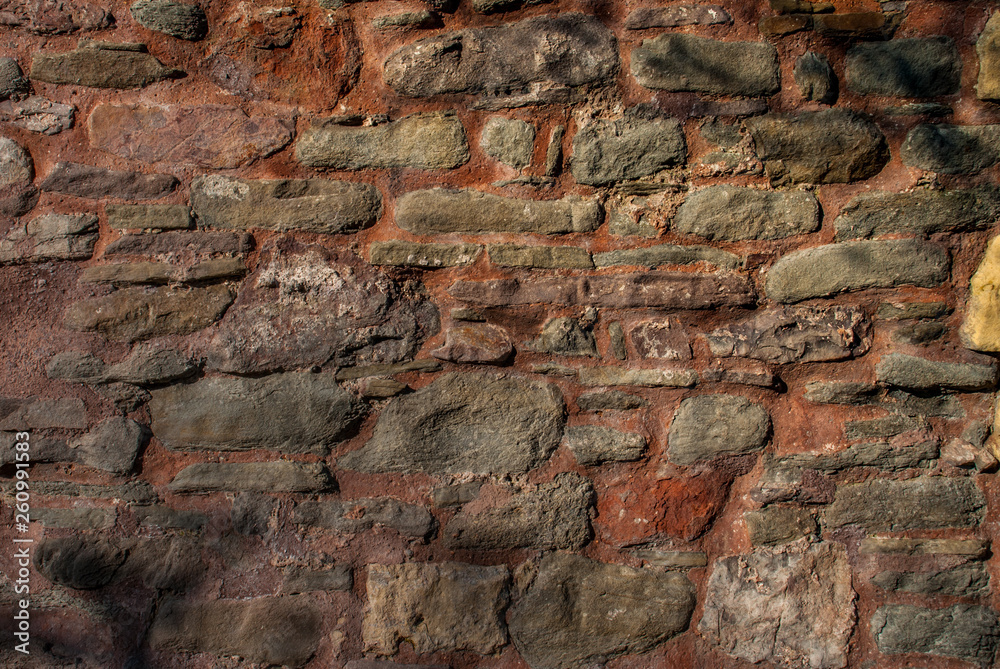 Fototapeta premium the old stone wall texture.
