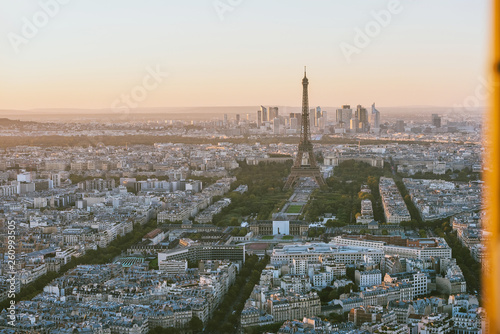 Paris, Eiffel tower at evening, France, Europe © A. Aleksandravicius