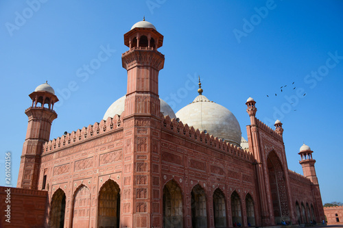 badshahi mosque lahore pakistan photo