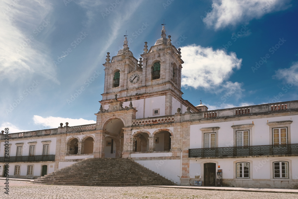 Church of Nossa Senhora da Nazare  in Portugal