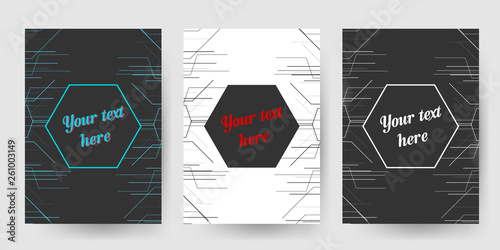 Banner design. Colored template for promotion. Vector illustration.