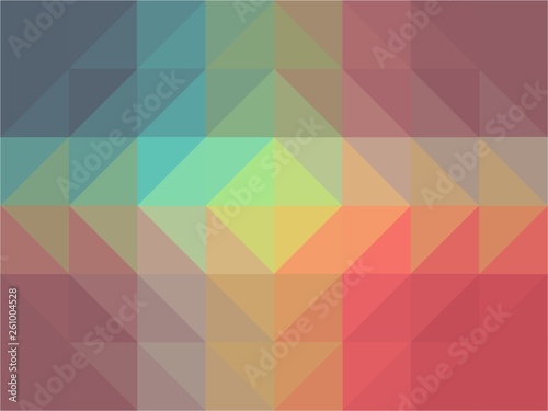 Geometric colorful shades abstract texture background, Illustration