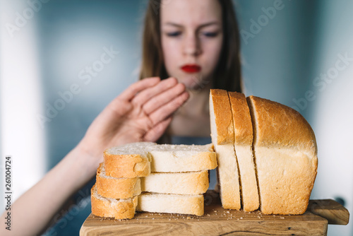 Fotografie Gluten intolerance and diet concept