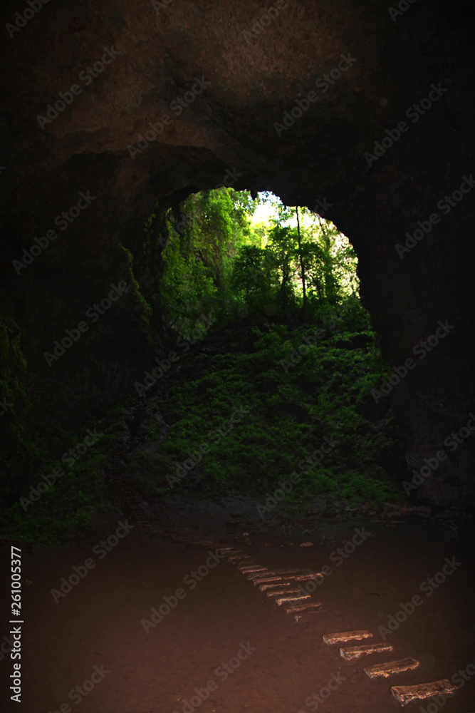 Jomblang cave, Java, Indonesia