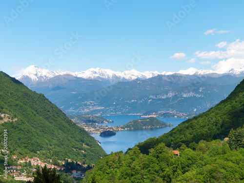 View of Lake Como and Comacina Island