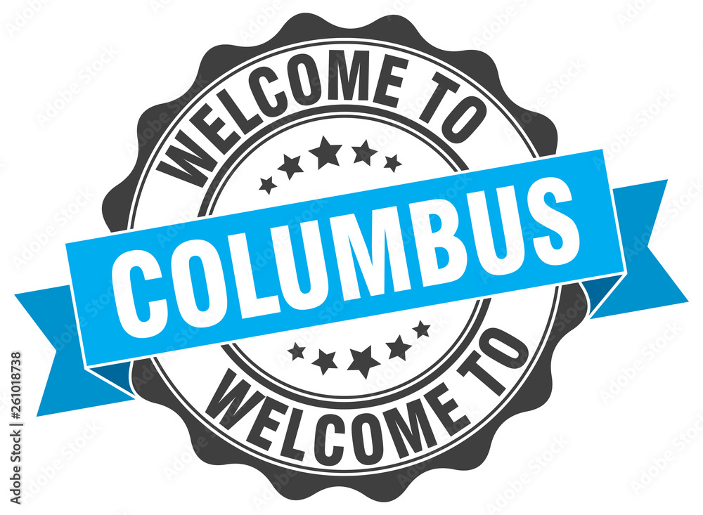 Columbus round ribbon seal Columbus round ribbon seal