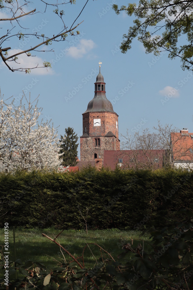 Die Doppelkirche in Vetschau/Spreewald