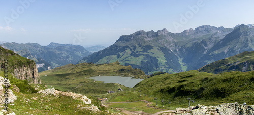 alpine landscape in the Titlis region