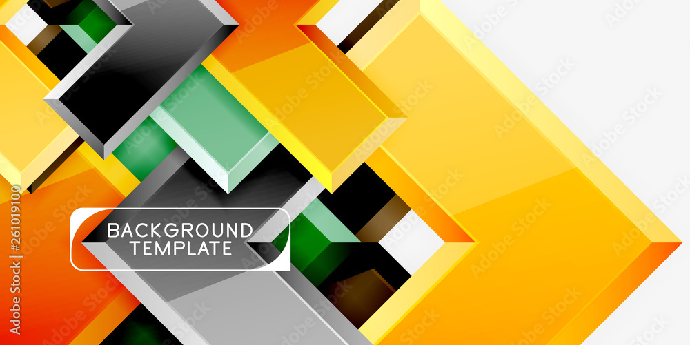 Abstract arrows composition background Abstract arrows composition background