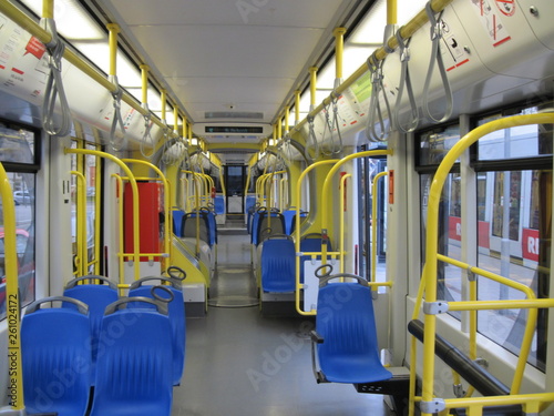 Cologne tram interior