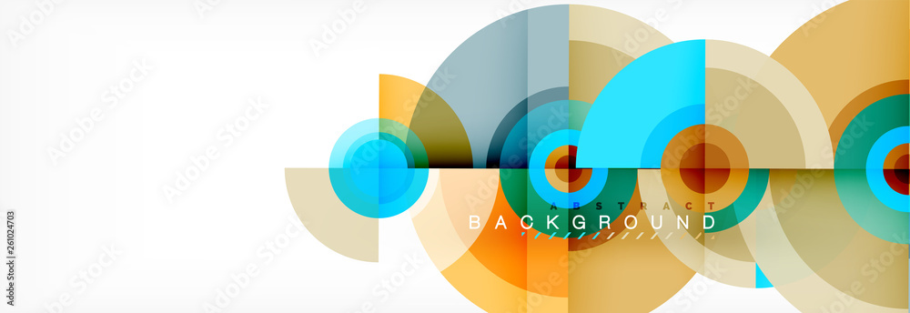 Minimal geometric circles and triangles abstract background, techno modern design, poster template Minimal geometric circles and triangles abstract background, techno modern design, poster template