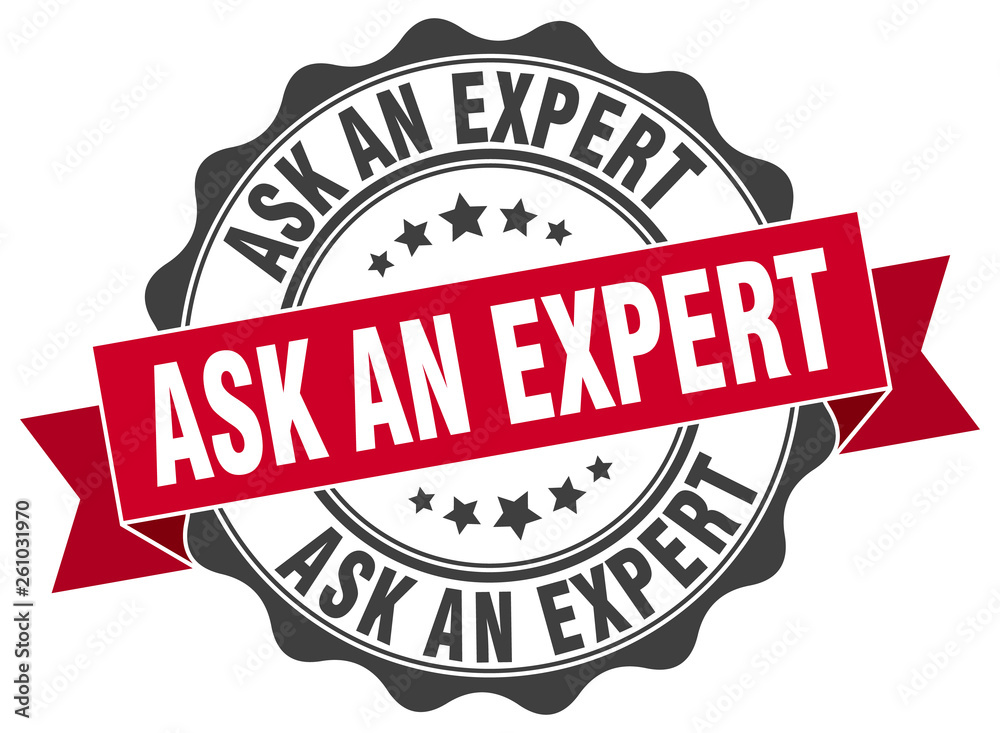 ask an expert stamp. sign. seal ask an expert stamp. sign. seal