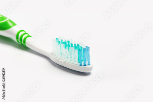 toothbrush on an isolated background