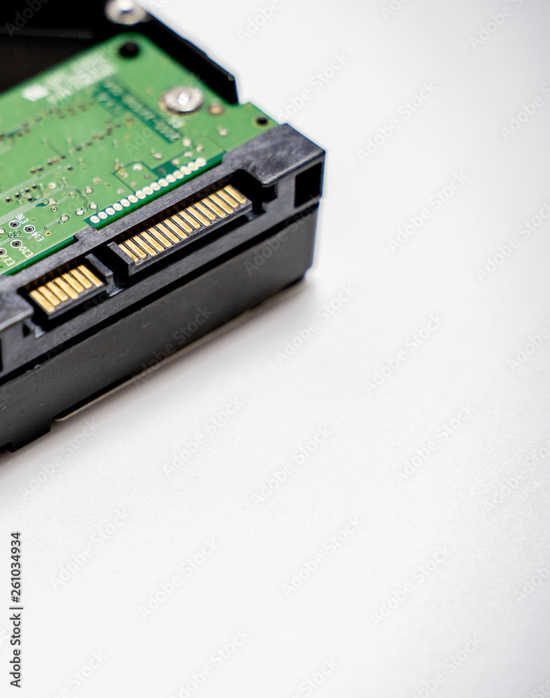 Hard disk isolated in white background, 3.5inchs Hard disk isolated in white background, 3.5inchs