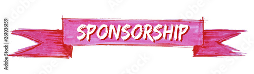 sponsorship ribbon