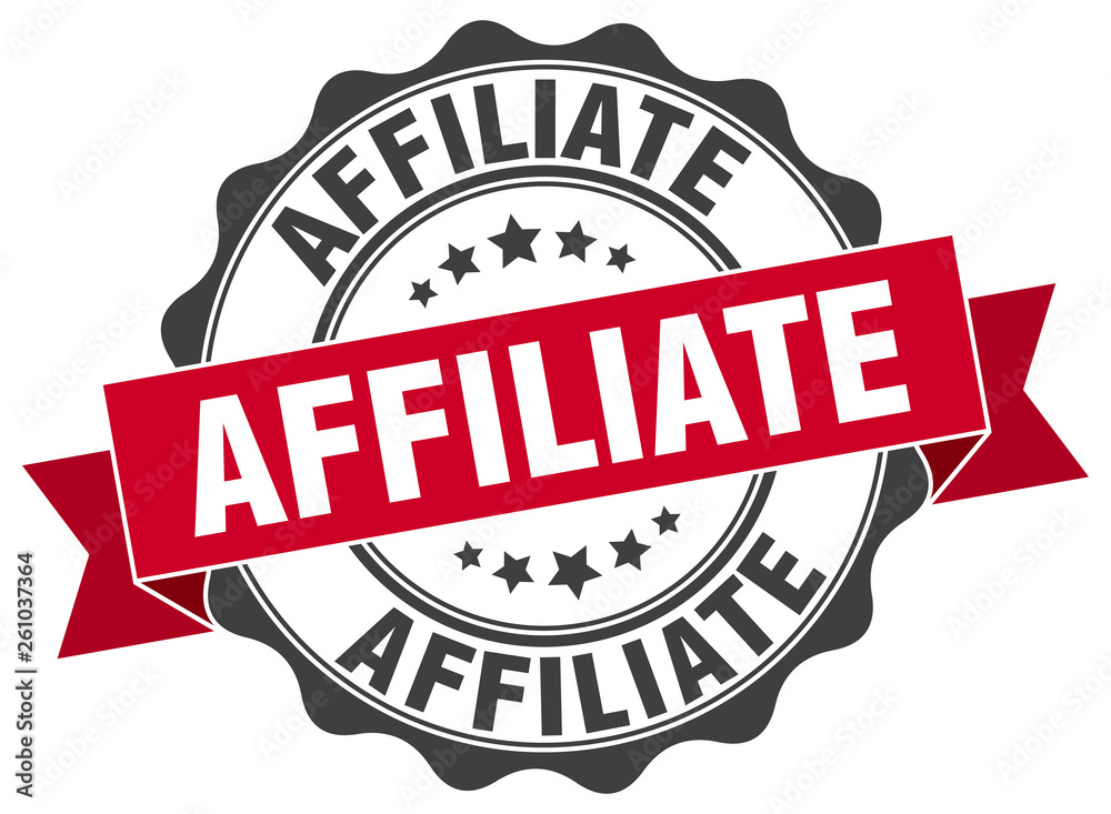 Obraz premium affiliate stamp. sign. seal