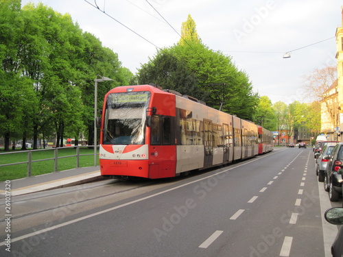 Trams on Ubierring