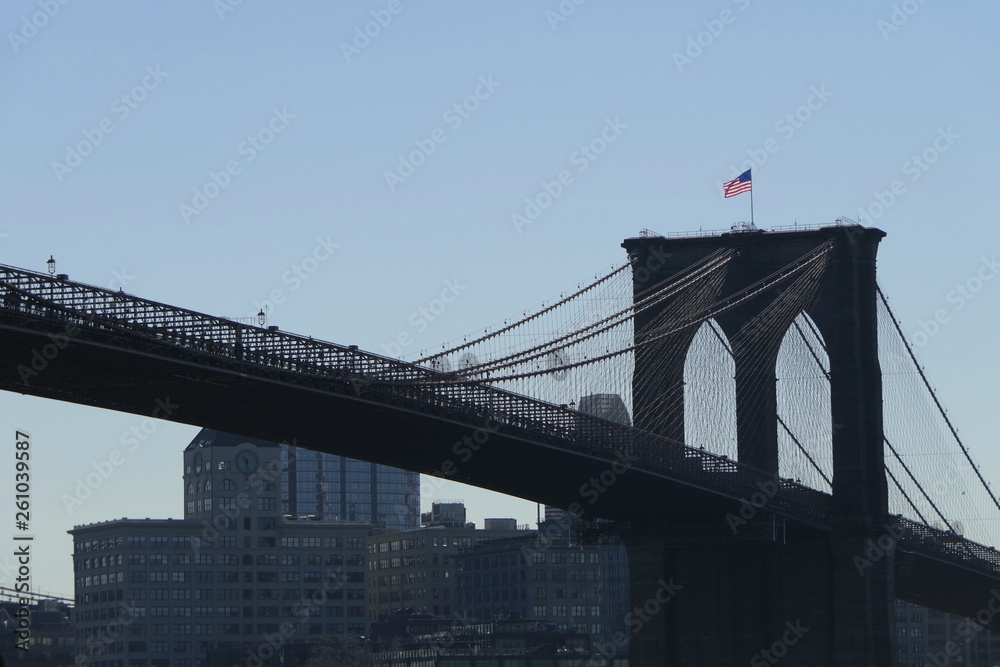 Naklejka premium Brooklyn Bridge New York