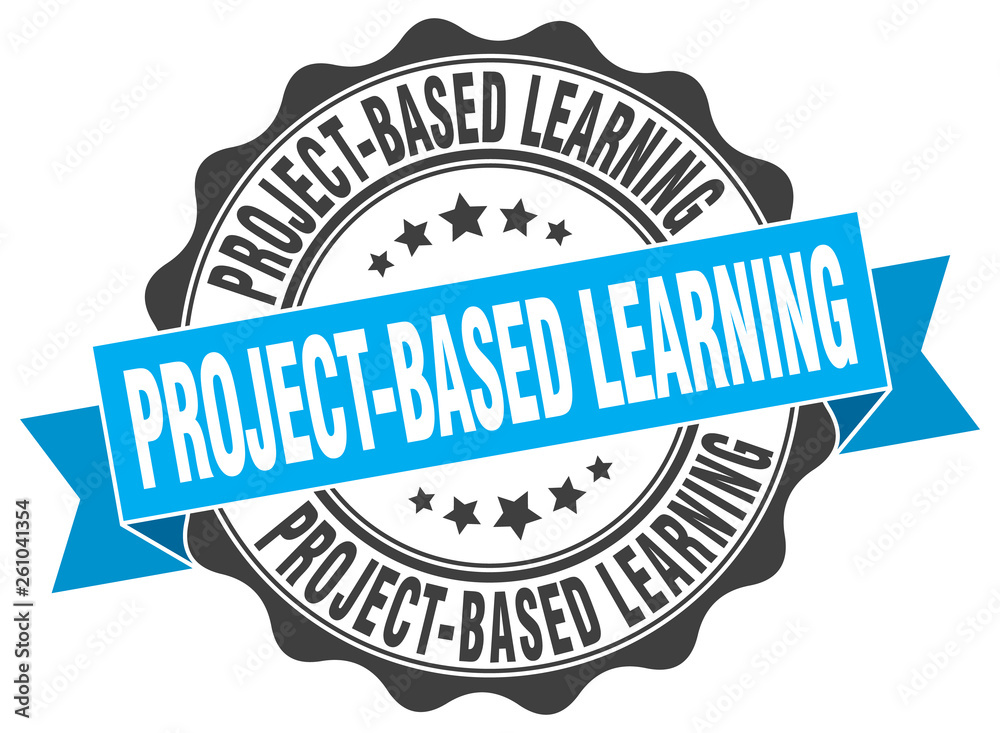 project-based learning stamp. sign. seal