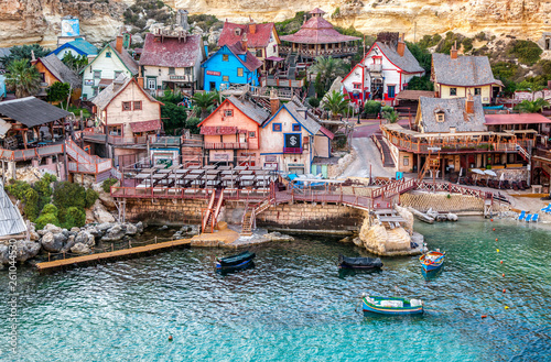 Popeye village in Malta photo