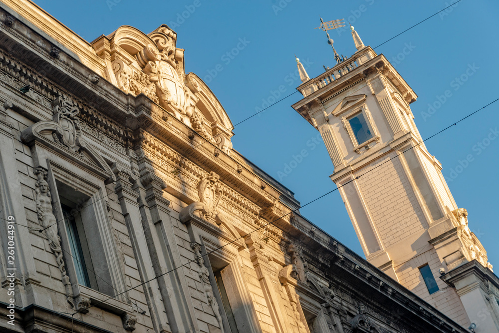 Amazing architecture of Milan