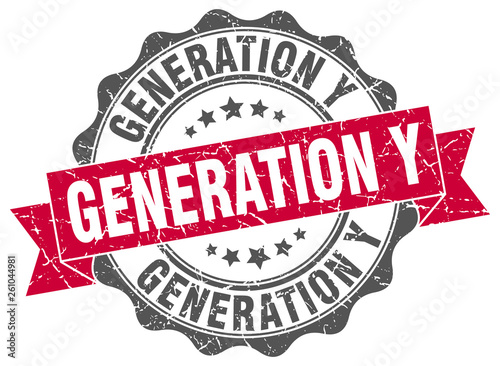 generation y stamp. sign. seal