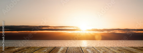 Sonnenuntergang am Meer