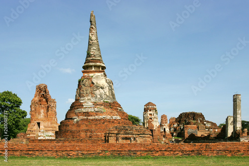 Tempelanlage in Ayutthaya