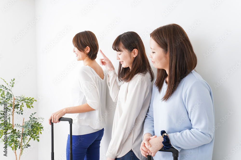 Obraz premium 女子旅