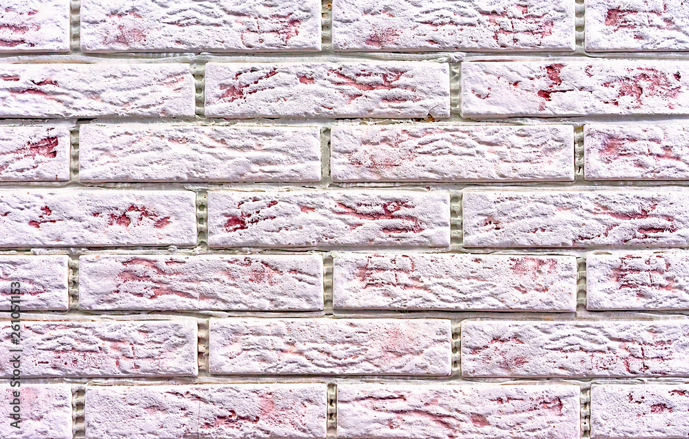 Texture of a brick wall. Background for design and decoration.