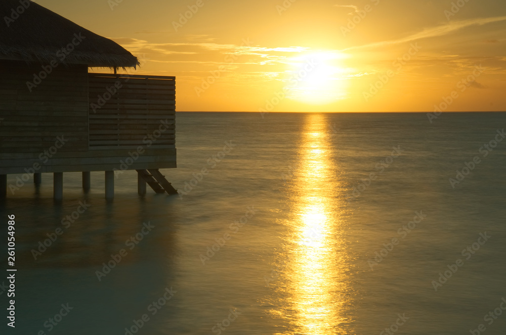 Sonnenaufgang auf den Malediven Sonnenaufgang auf den Malediven