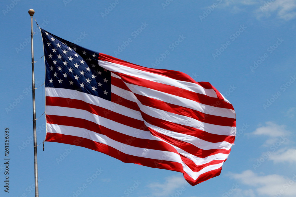 Fototapeta premium Picture of US Flag