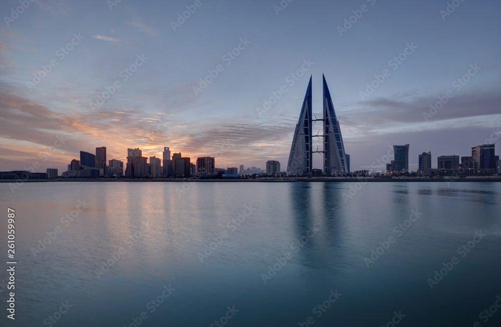 WTC, High rise building with wind turbine to minimise the emission of greenhouse gases