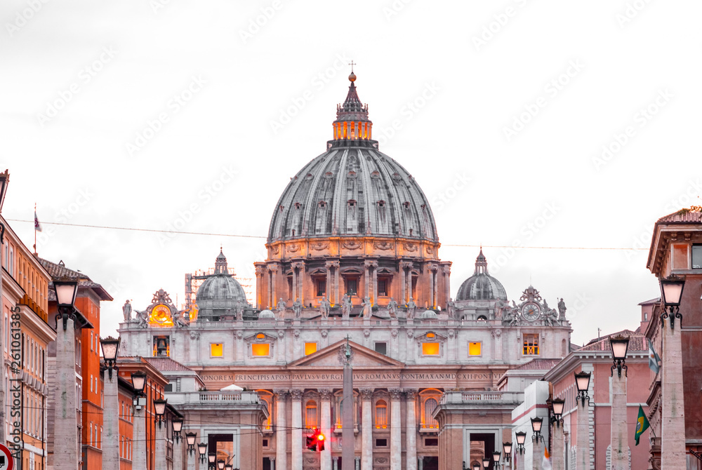 Naklejka premium St. Peter Cathedral in Vatican City