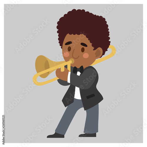 Jazz musician, trombone