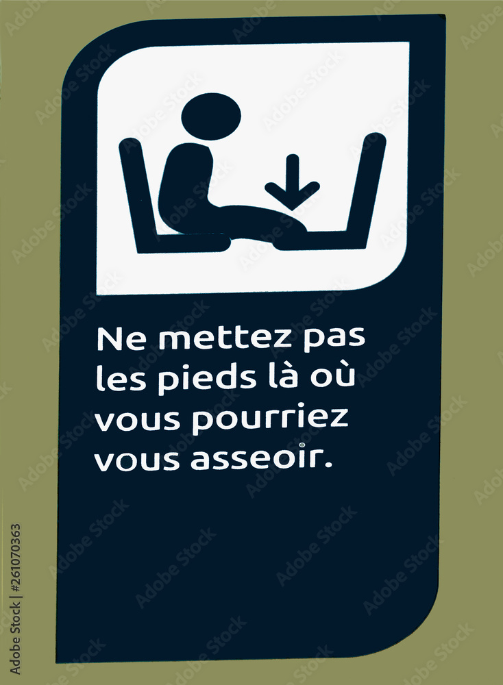 Fototapeta premium respect des autres