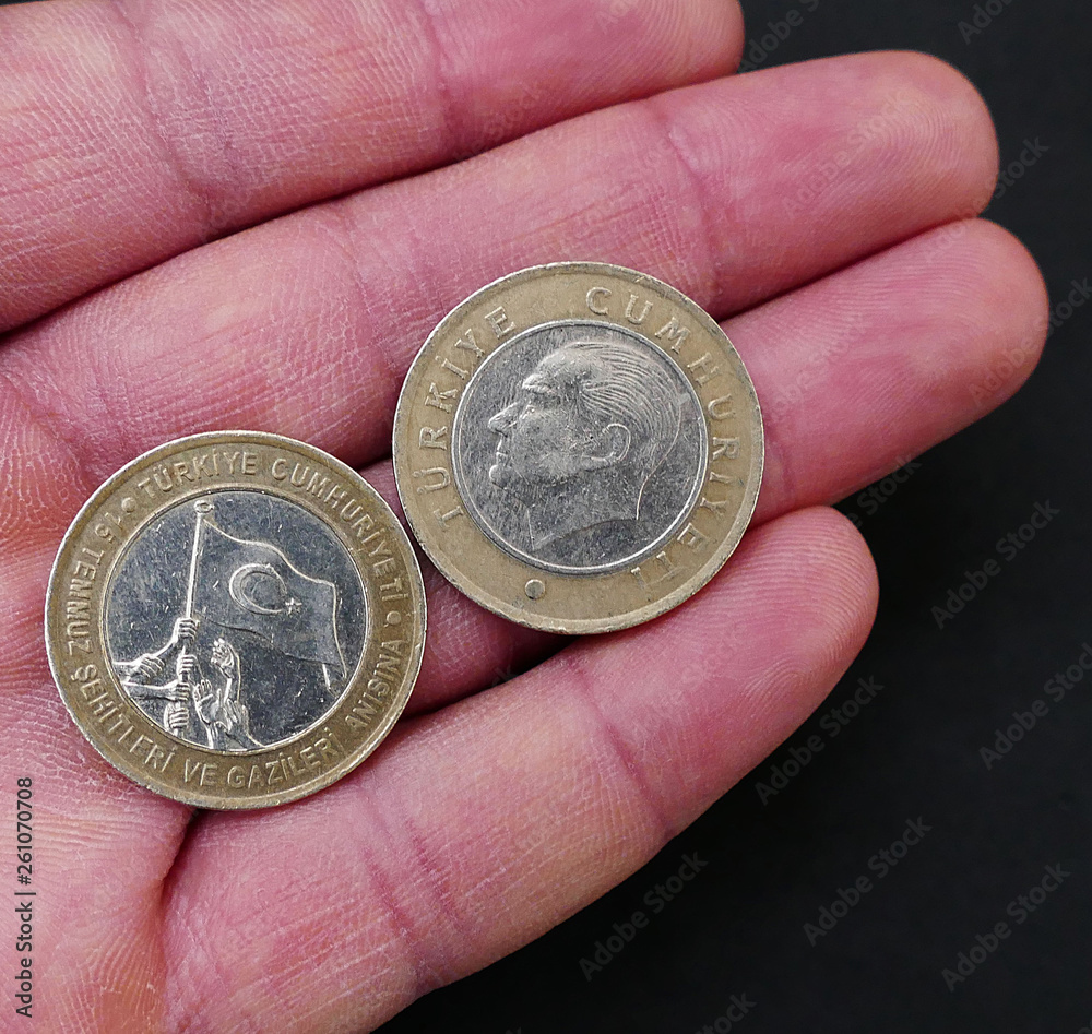 mine republic of turkey in the hands of a human being first Turkish liras there, mine republic of turkey in the hands of a human being first Turkish liras there,